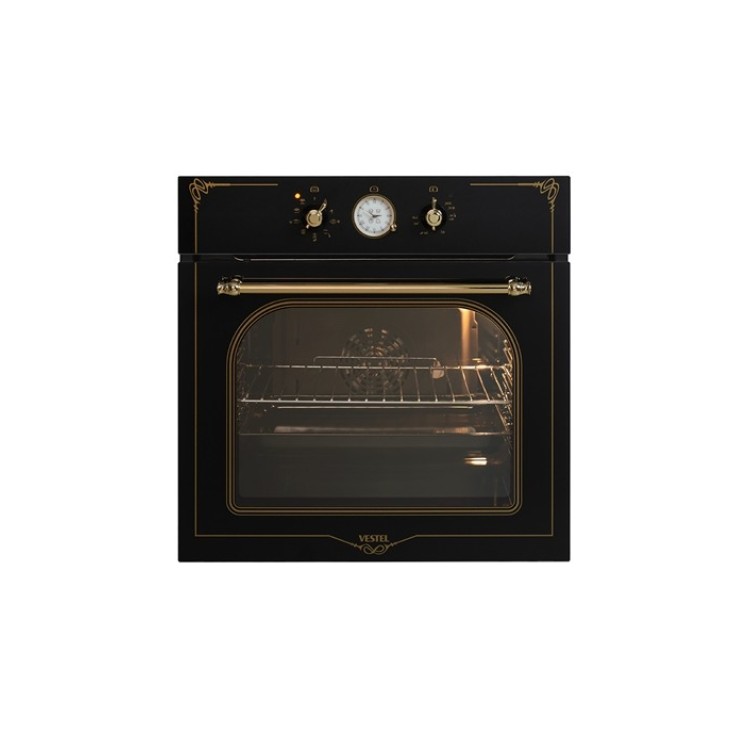 Vestel AF-7688 RS Rustik Siyah Ankastre Fırın