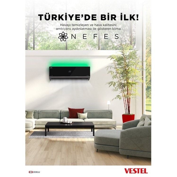 Vestel Nefes Inverter 092 GI Pro 9000 BTU WIFI Klima