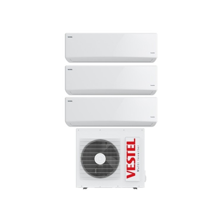 Vestel Flora Doğa Multi Inverter Plus 9+9+12 27000 BTU Klima