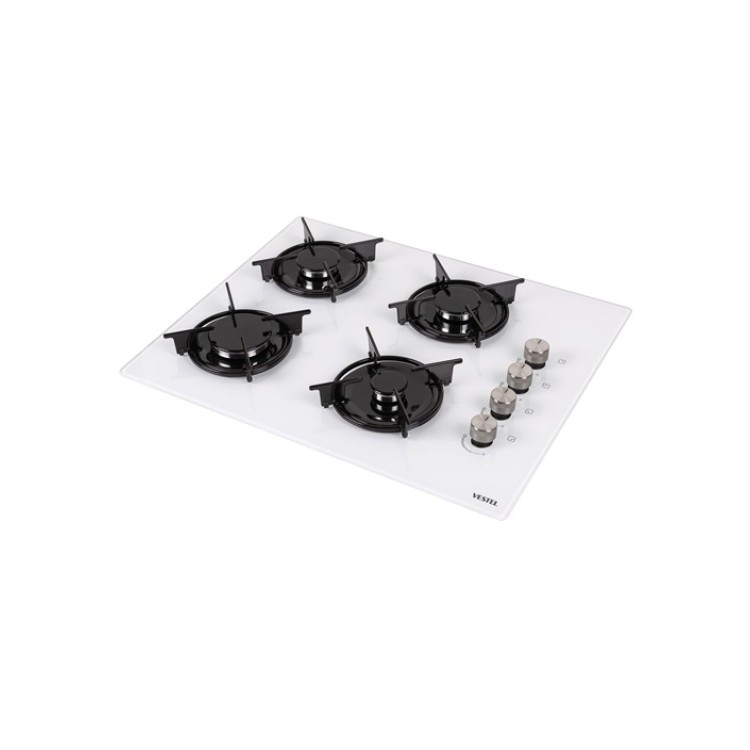 Vestel AO-65104 B-T 65 cm 4 Gözü Gazlı Ankastre Ocak