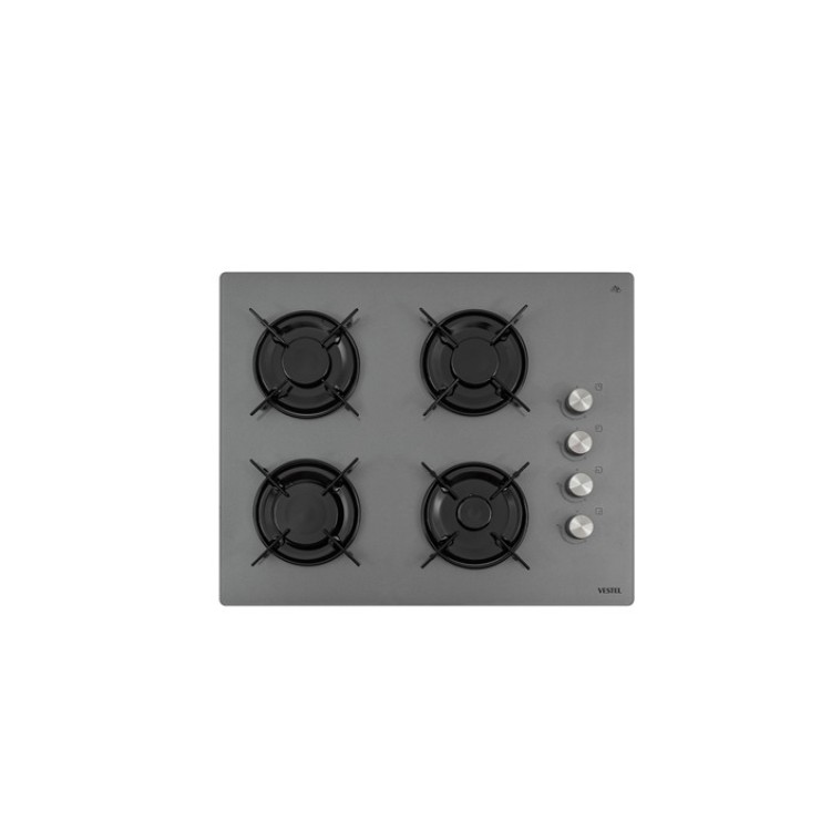 Vestel AO-65104 G-T 65 cm 4 Gözü Gazlı Ankastre Ocak