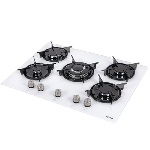 Vestel AO-71159 YB-W 5 Gözlü Ankastre Ocak