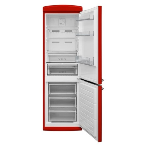 Vestel Retro NFK37201 Buzdolabı Kırmızı