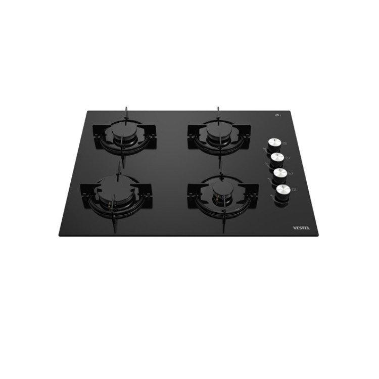 Vestel AO-651041 S DG 65 cm 4 Gözü Gazlı Ankastre Ocak