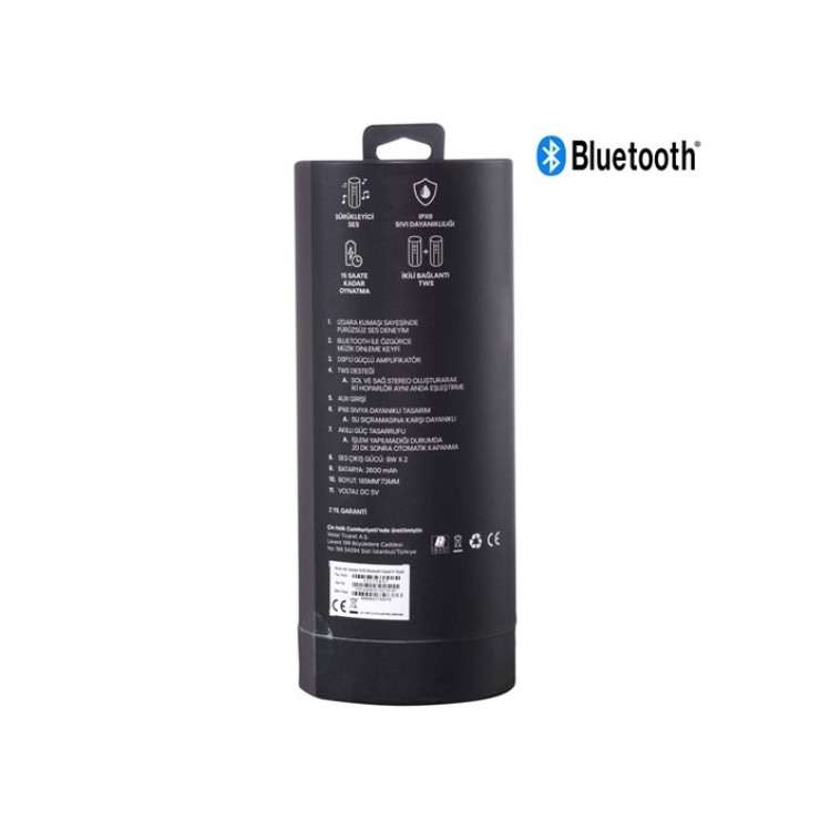 Vestel Desibel H500 Bluetooth Hoparlör Siyah