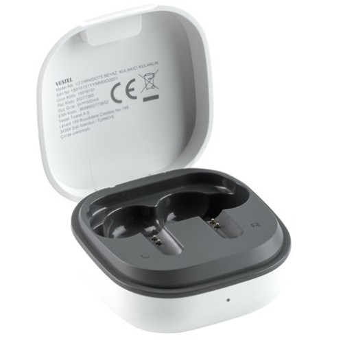 Vestel V23 Minidots Beyaz Kulakiçi Kulaklık