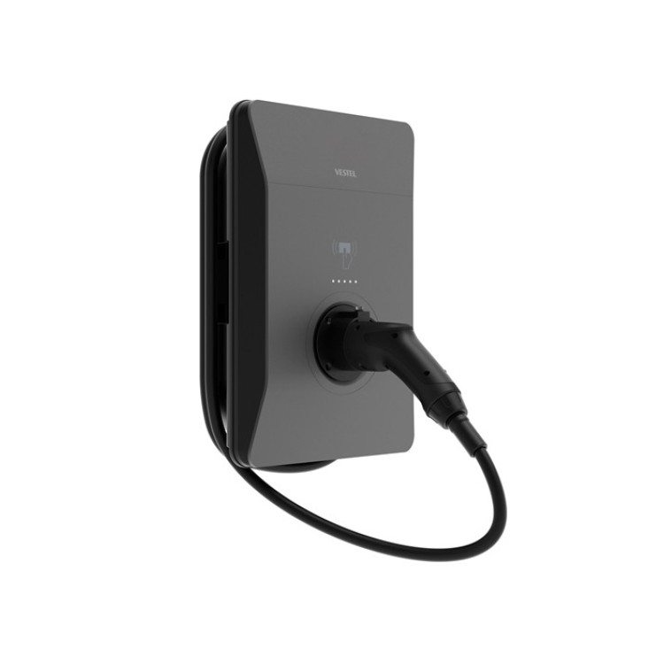 Vestel Elektrikli Araç Şarj İstasyonu EVC04 AC22SW-T2P Smart 22kW Kablolu