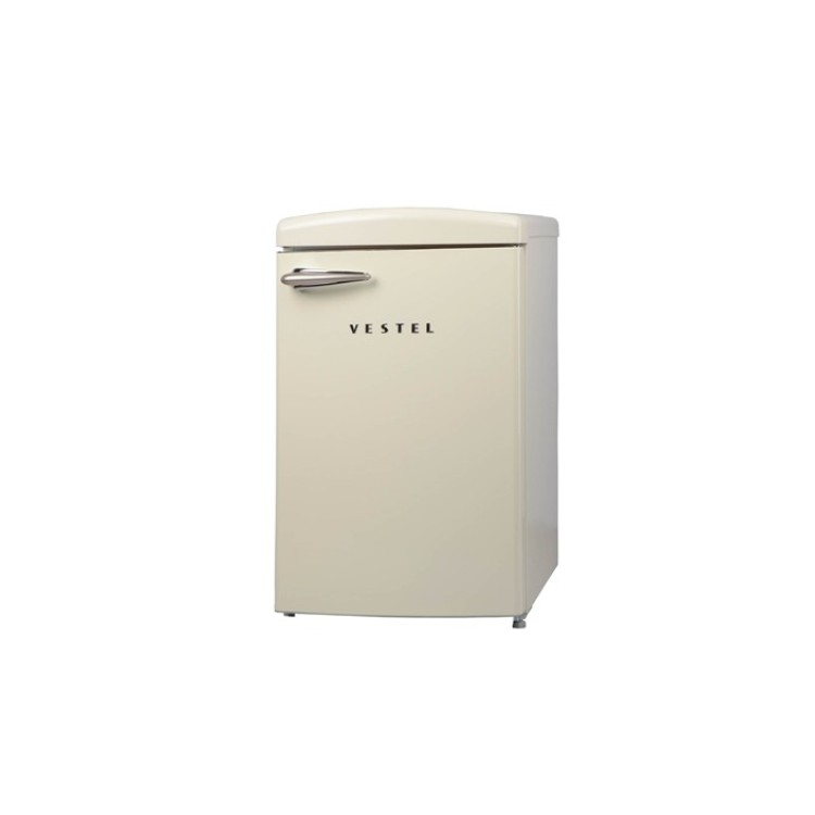 Vestel Retro SB14411 Bej 122 Lt Statik Buzdolabı