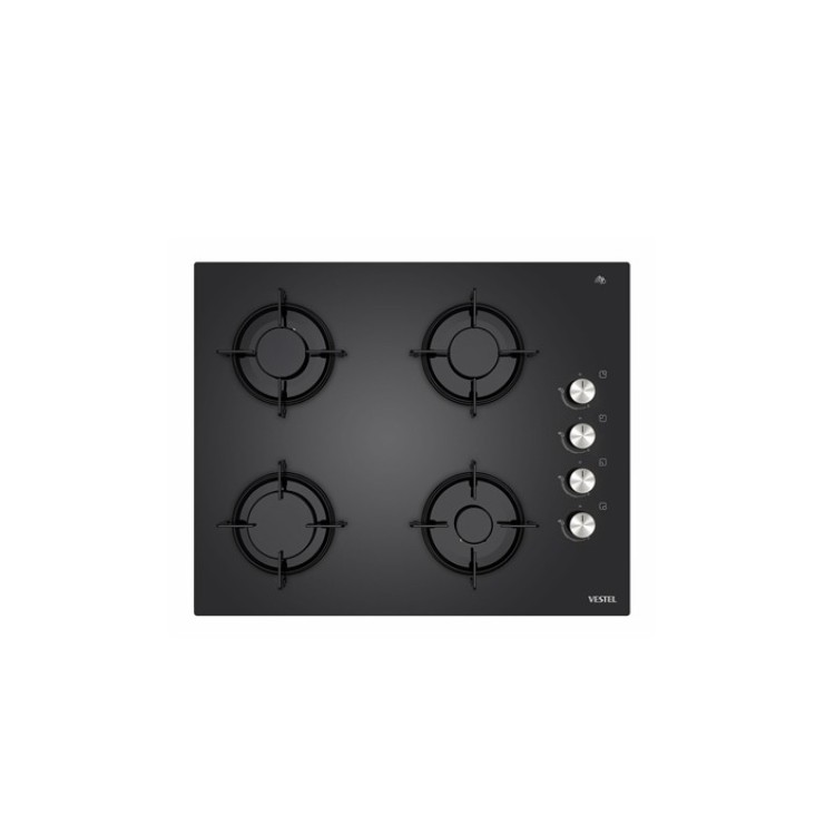 Vestel AO-651041 S DG 65 cm 4 Gözü Gazlı Ankastre Ocak