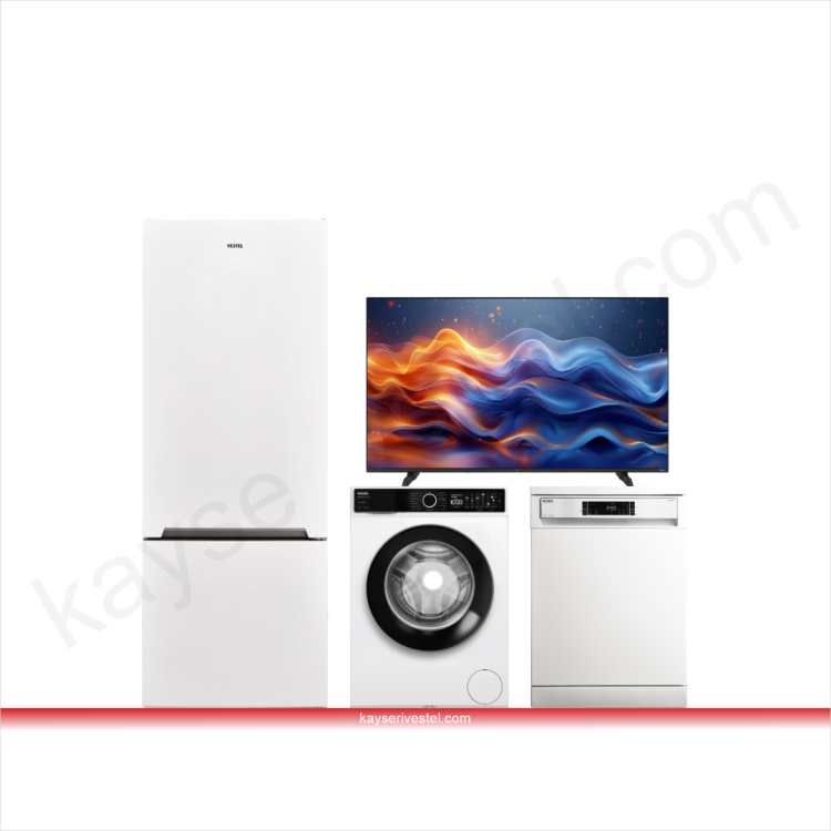 Vestel Safir Beyaz Eşya Seti Çeyiz Paketi 1