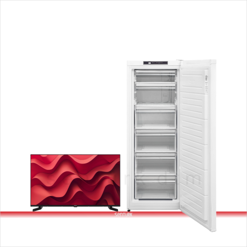 Vestel 2'li Beyaz Eşya Seti (43FV9750 TV + CDM601 E Dondurucu)