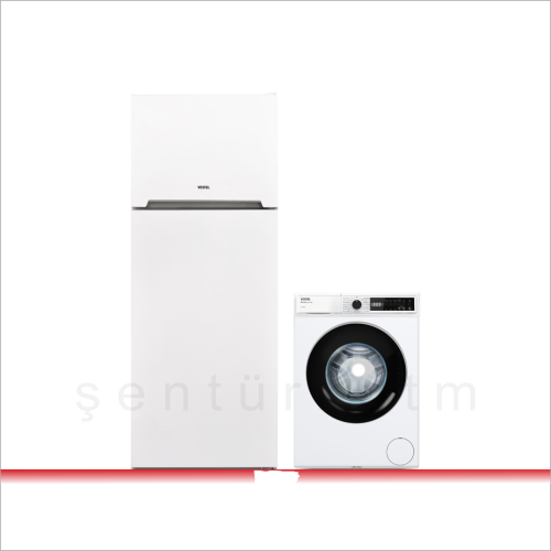 Vestel 2'li Beyaz Eşya Seti (CMI 96301 Çamaşır + NF52111 Buzdolabı)