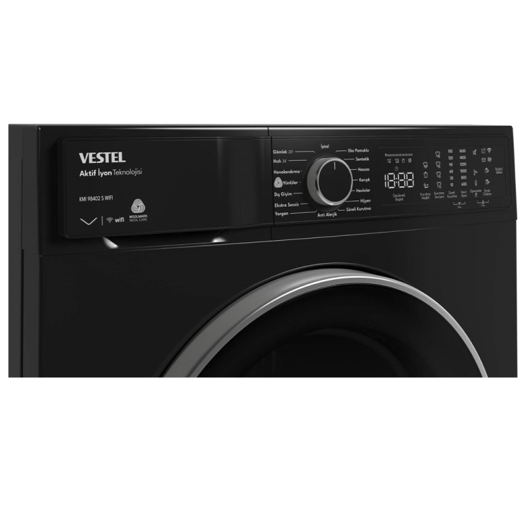 Vestel 2'li Beyaz Eşya Seti (CMI 98422 S Çamaşır + KMI 98402 S Kurutma)