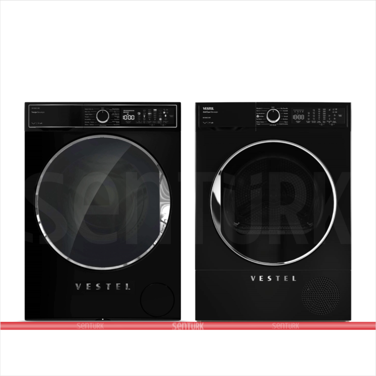 Vestel 2'li Beyaz Eşya Seti (CMI 98422 S Çamaşır + KMI 98402 S Kurutma)