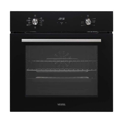 Vestel 2'li Fırın+Ocak Siyah Ankastre Set (65104 S-T ve 7684 YS)