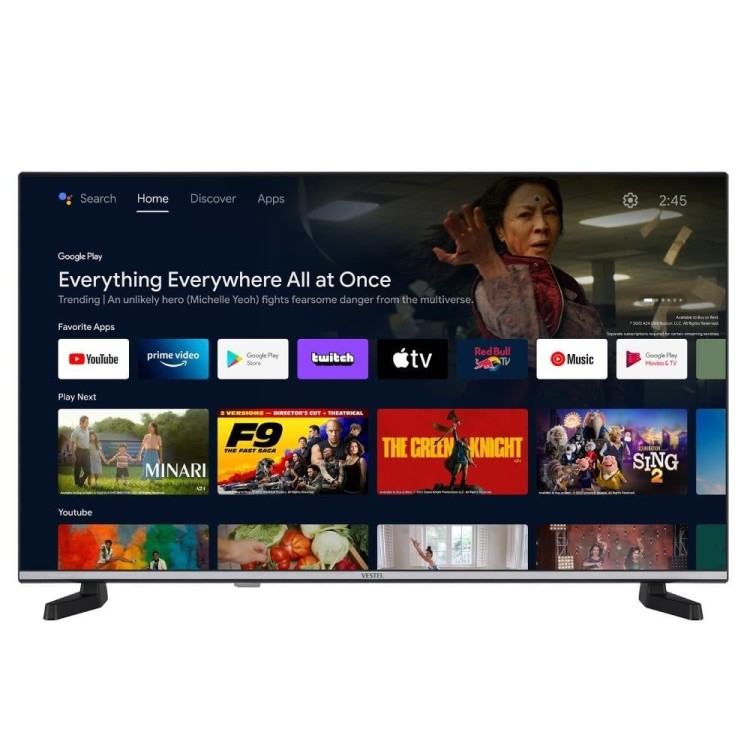 Vestel 40FA9531 40 inç 100 Ekran Full HD Smart Android TV