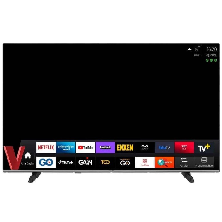 Vestel 65U9631 4K Smart 65 inç 164 Ekran Ultra HD TV