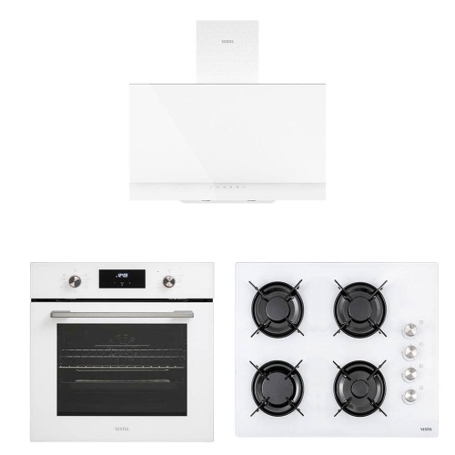 Vestel Ankastre - Eğik Beyaz Hamur Şefi Set