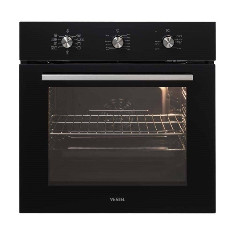 Vestel AF-6682 YS 69 Lt Ankastre Fırın - Siyah