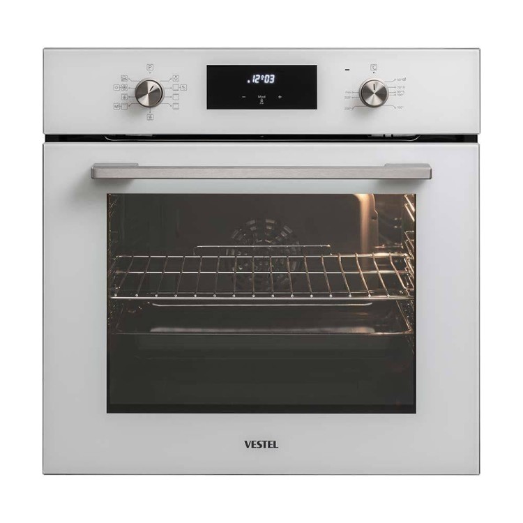 Vestel AF-7684 YB Ankastre Fırın - Beyaz