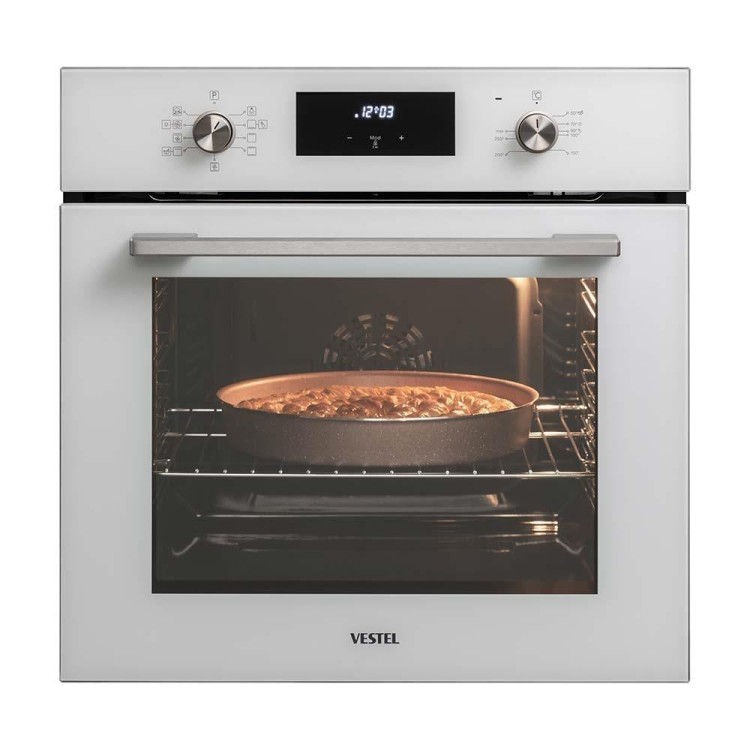 Vestel AF-7684 YB Ankastre Fırın - Beyaz