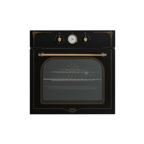 Vestel AF-7688 RS Rustik Siyah Ankastre Fırın
