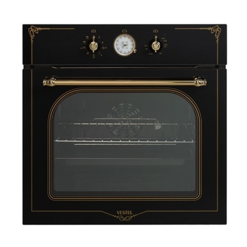 Vestel AF-7688 RS Rustik Siyah Ankastre Fırın