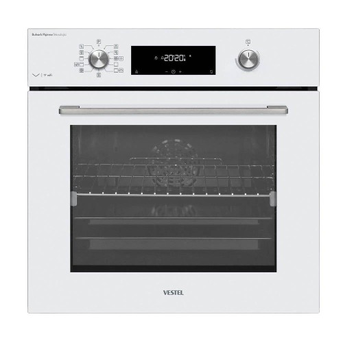 Vestel Ankastre - Eğik Beyaz Buharlı Set