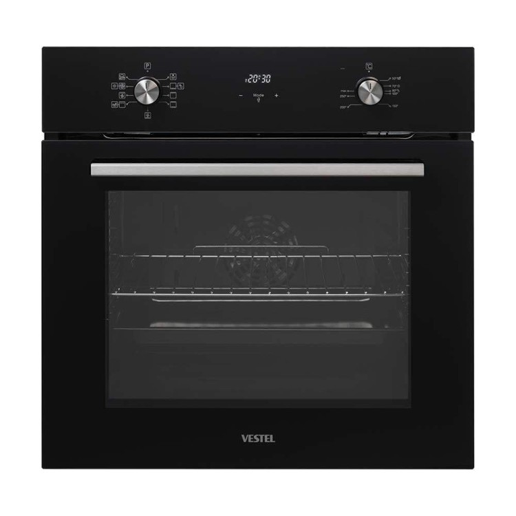 Vestel Ankastre - Eğik Siyah Hamur Şefi Set