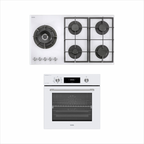 Vestel Ankastre - Şeflerin Tercihi Beyaz Set