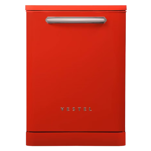 Vestel BM 5011 Retro Kırmızı Bulaşık Makinesi