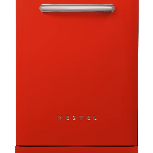 Vestel BM 5011 Retro Kırmızı Bulaşık Makinesi