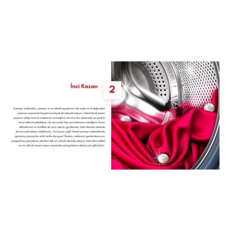 Vestel CMI 97402 WIFI 9 Kg 1000 Devir Çamaşır Makinesi