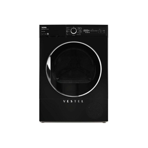 Vestel KM 97202 S WIFI 9 Kg Siyah Kurutma Makinesi