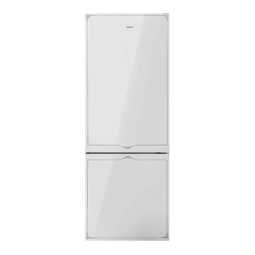 Vestel NFK54001 CRB ION Rustik Beyaz No-Frost Buzdolabı