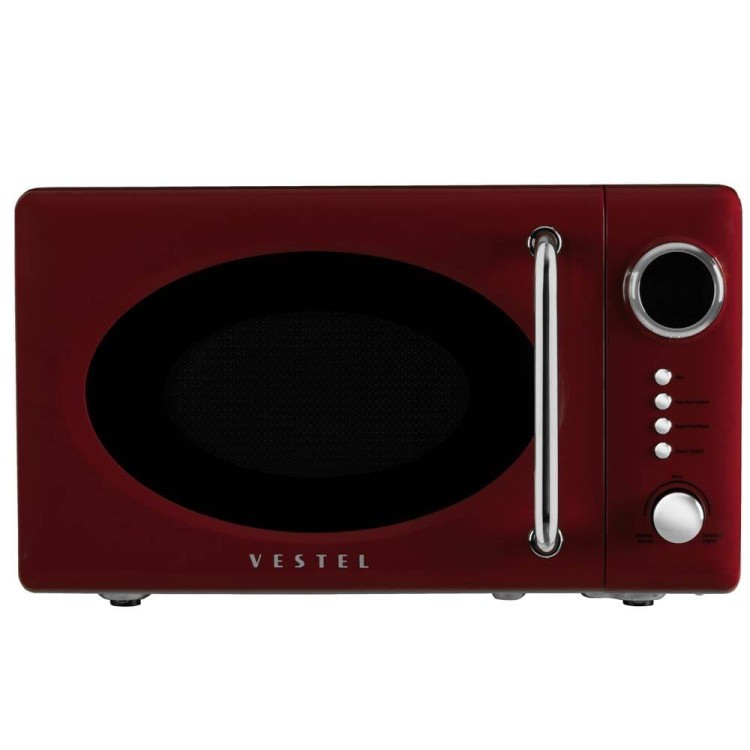 Vestel Retro Bordo Küçük Ev Aletleri Seti