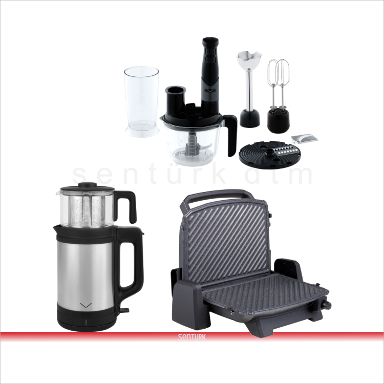 Vestel 3'lü Küçük Ev Aletleri Seti