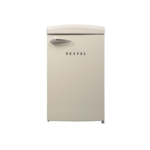Vestel Retro SB14411 Bej 122 Lt Statik Buzdolabı