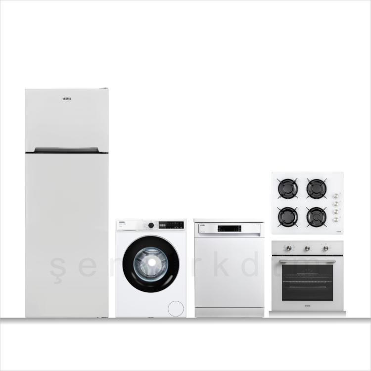 Vestel Zümrüt Beyaz Eşya Seti Çeyiz Paketi 2