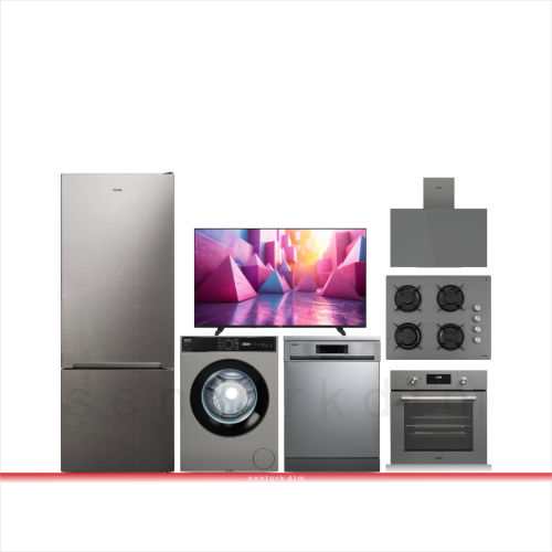 Vestel "Safir Inox" Beyaz Eşya Seti Çeyiz Paketi 2