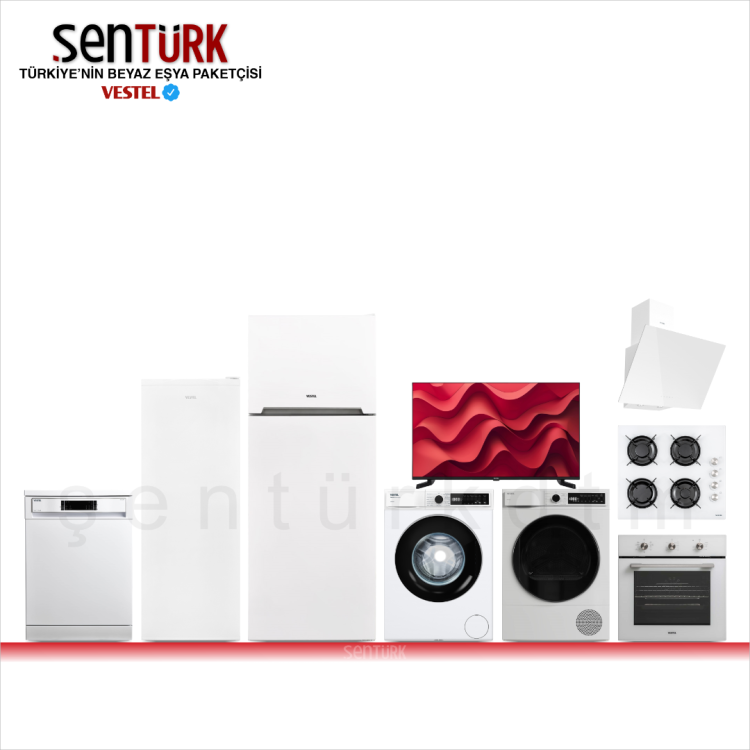 Vestel "Geniş Aile" Beyaz Eşya Seti Çeyiz Paketi