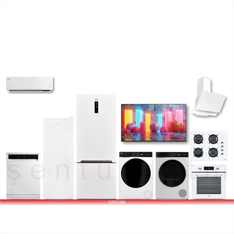 Vestel Yakut Beyaz Eşya Seti Çeyiz Paketi