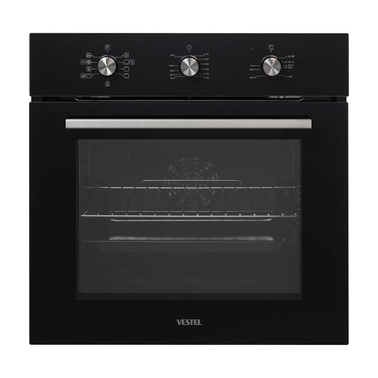 Vestel AF-6682 YS 69 Lt Ankastre Fırın - Siyah
