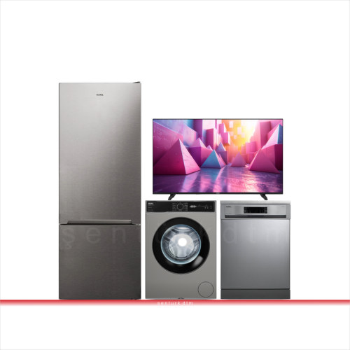Vestel "Safir Inox" Beyaz Eşya Seti Çeyiz Paketi 1