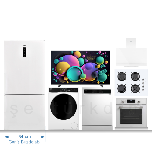 Vestel "Elmas XXL" Beyaz Eşya Seti Çeyiz Paketi