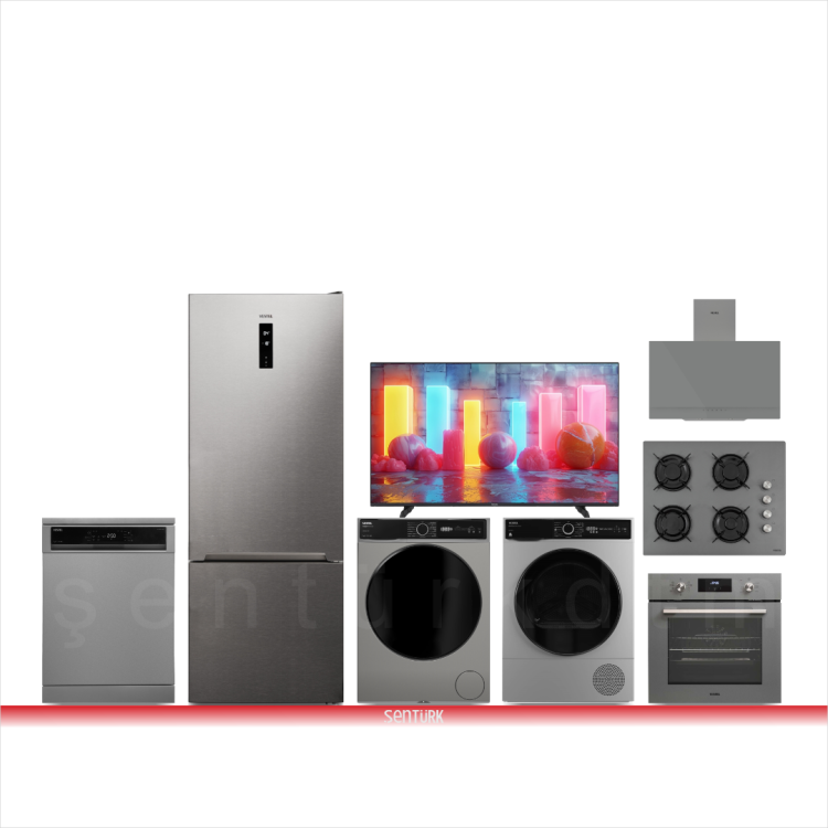 Vestel "Yakut Inox 2" Beyaz Eşya Seti Çeyiz Paketi