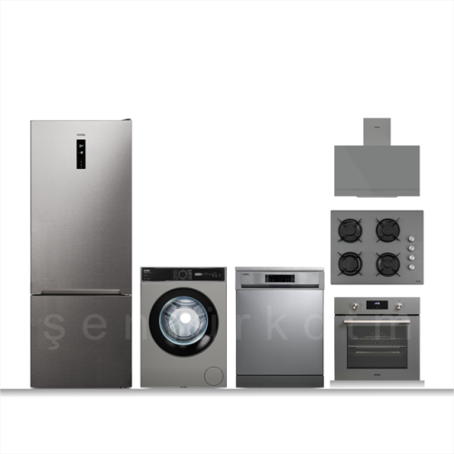 Vestel "Lüks Inox" Beyaz Eşya Seti Çeyiz Paketi 3