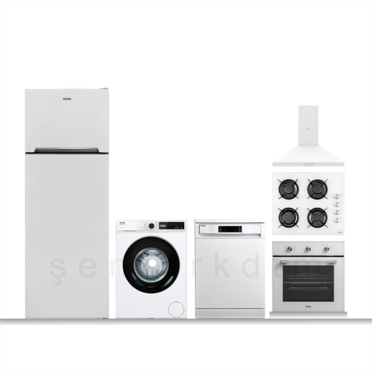 Vestel Zümrüt Beyaz Eşya Seti Çeyiz Paketi 3