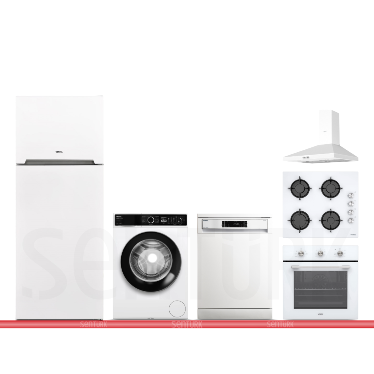 Vestel Zümrüt Beyaz Eşya Seti Çeyiz Paketi 3